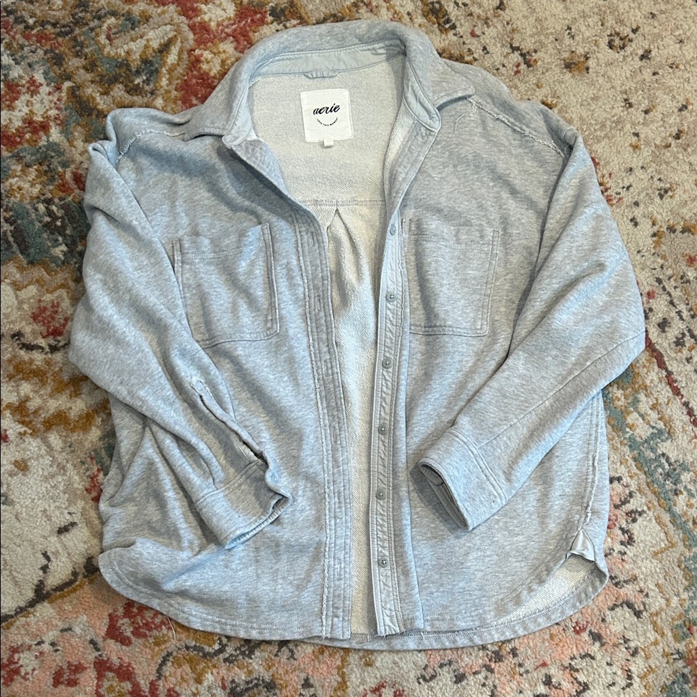 Aerie Light Heathered Grey Flannel